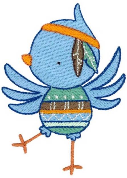Picture of Tribal Animal Bird Machine Embroidery Design