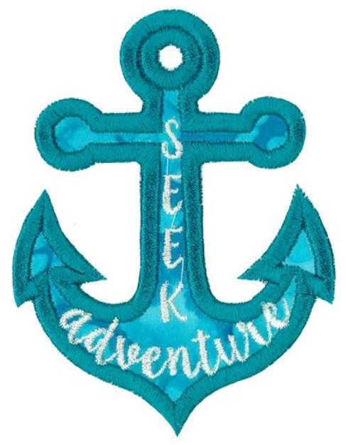 Picture of Seek Adventure Machine Embroidery Design