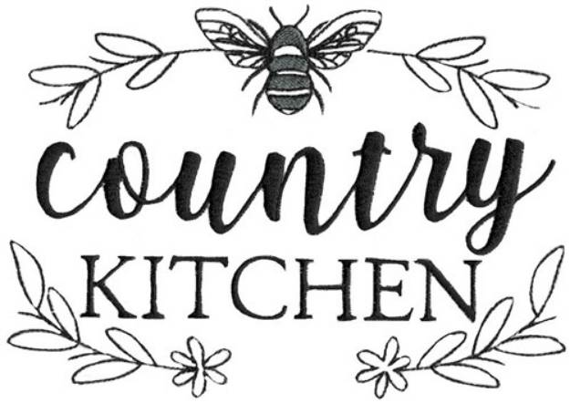 Picture of Country Kitchen Machine Embroidery Design
