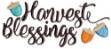 Picture of Harvest Blessings Machine Embroidery Design