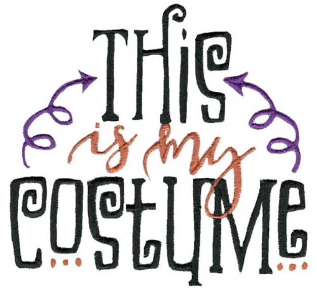 Picture of My Costume Machine Embroidery Design