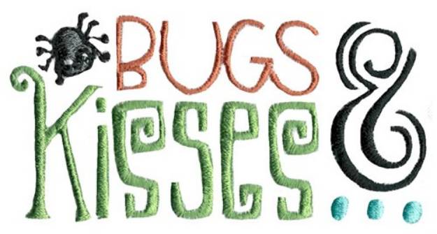 Picture of Bugs And Kisses Machine Embroidery Design