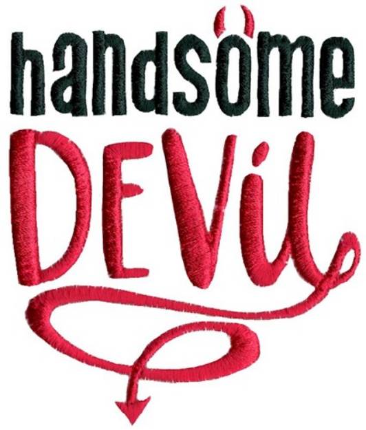 Picture of Handsome Devil Machine Embroidery Design