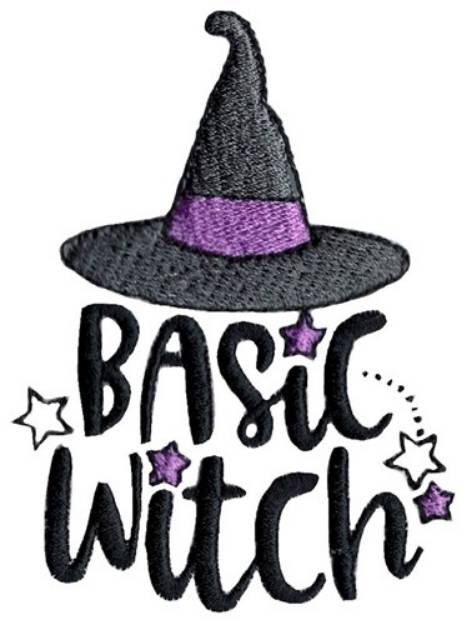 Picture of Basic Witch Machine Embroidery Design
