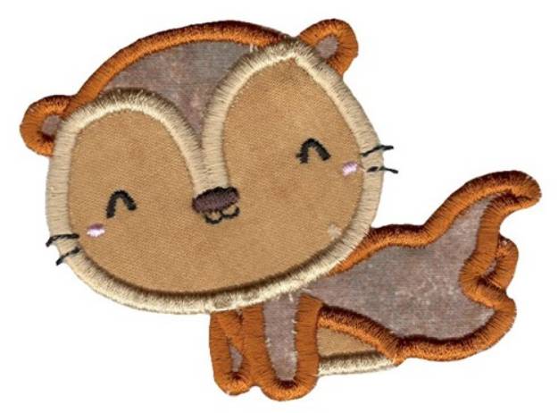 Picture of Applique Otter Machine Embroidery Design