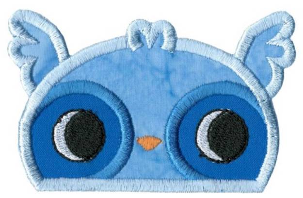 Picture of Boy Owl Topper Applique Machine Embroidery Design