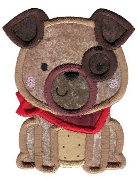 Picture of Applique Dog