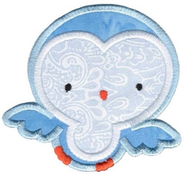 Picture of Adorable Owls Applique 6 Machine Embroidery Design