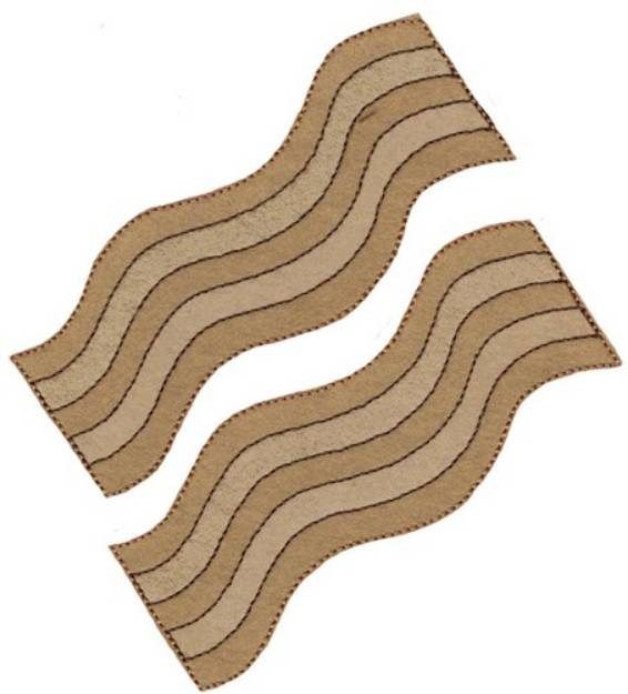 Picture of Bacon Strips Feltie