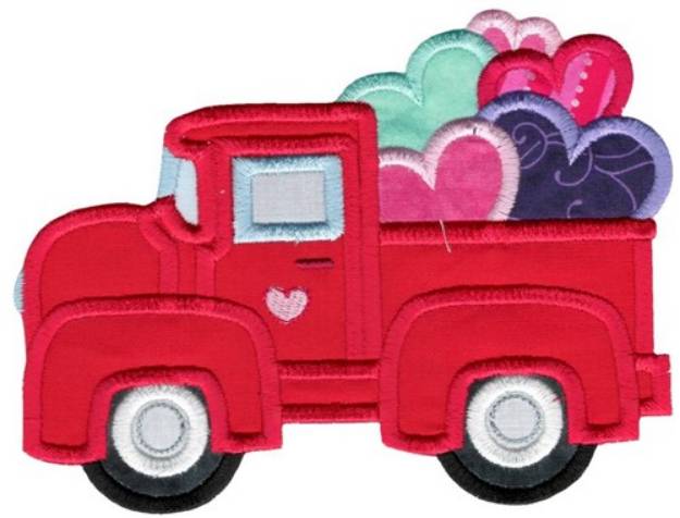 Picture of Valentines Day Vintage Truck