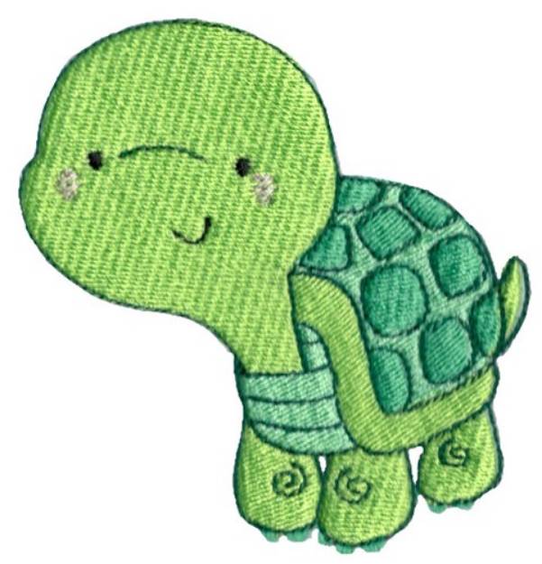 Picture of Pet Turtle Machine Embroidery Design