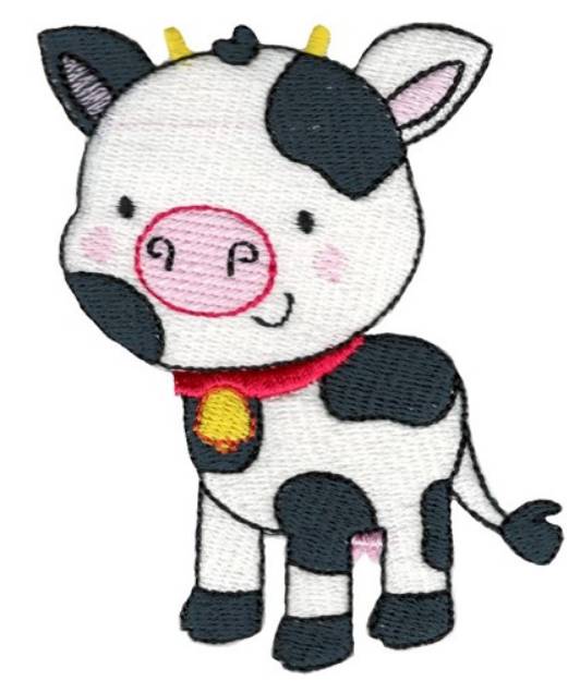 Picture of Pet Cow Machine Embroidery Design
