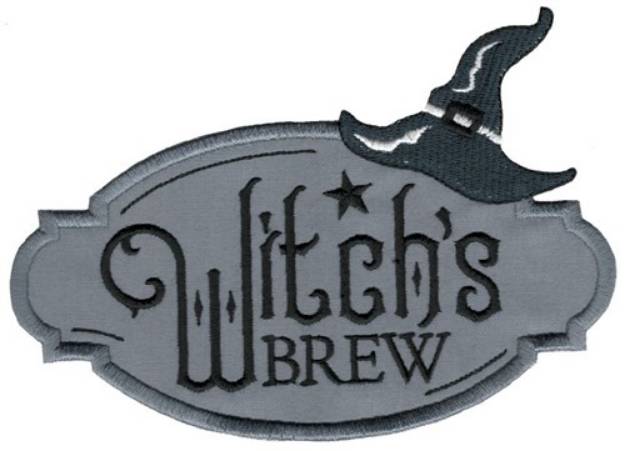 Picture of Witchs Brew Machine Embroidery Design