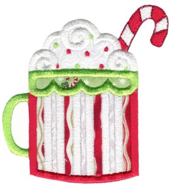 Picture of Christmas Hot Chocolate Applique
