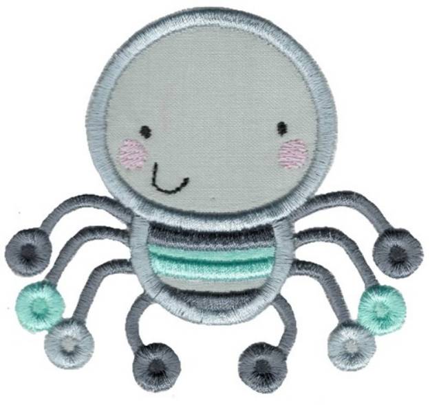 Picture of Applique Boy Spider Machine Embroidery Design