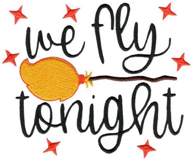 Picture of We Fly Tonight Machine Embroidery Design