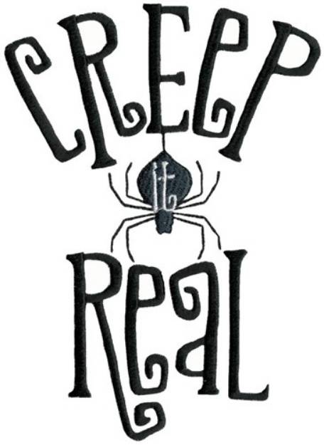Picture of Creep It Real Machine Embroidery Design