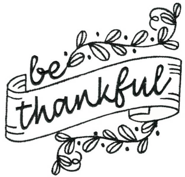 Picture of Be Thankful