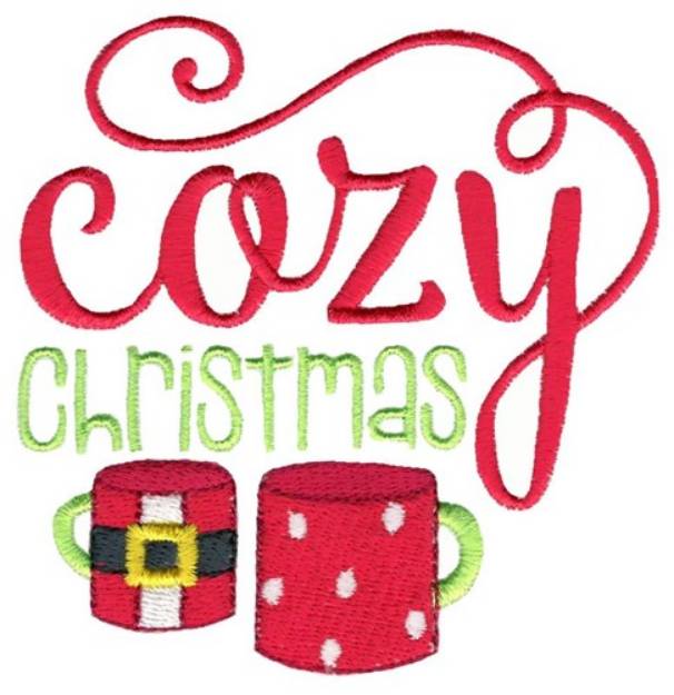 Picture of Cozy Christmas Machine Embroidery Design