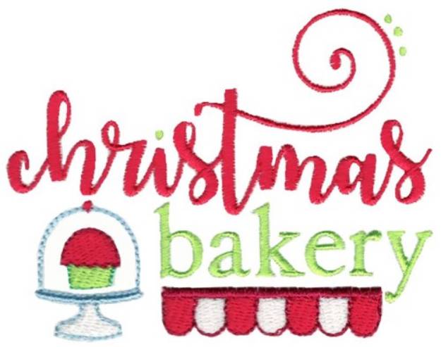Picture of Christmas Bakery Machine Embroidery Design