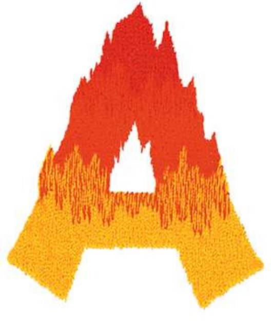 Picture of Burning A Machine Embroidery Design
