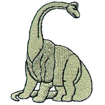 Brachiosaurus Machine Embroidery Design