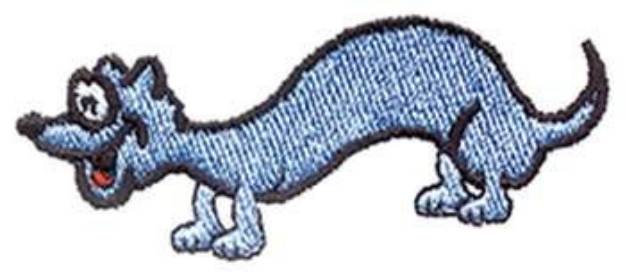 Picture of Cartoon Weasel Machine Embroidery Design