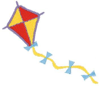 Kite Machine Embroidery Design
