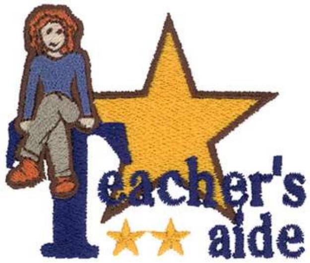 Picture of Teachers Aide Machine Embroidery Design