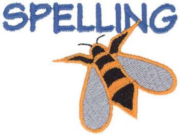 Picture of Spelling Bee Machine Embroidery Design