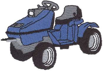 Utility Tractor Machine Embroidery Design