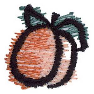 Picture of Apricot Machine Embroidery Design