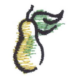 Picture of Pear Machine Embroidery Design