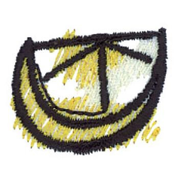 Lemon Machine Embroidery Design
