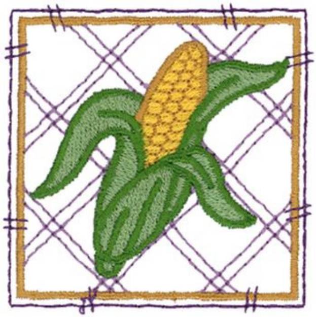 Picture of Corn Machine Embroidery Design