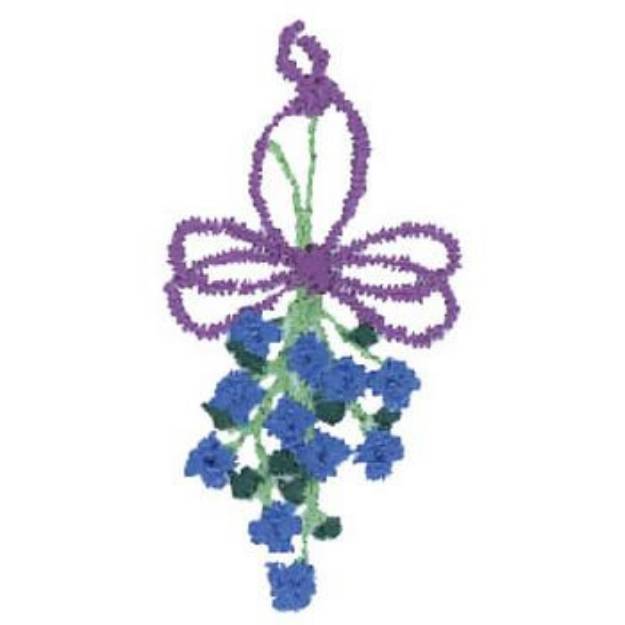Picture of Flowers Machine Embroidery Design