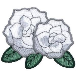 Picture of Gardenia Machine Embroidery Design