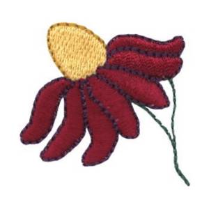 Picture of Wildflower Machine Embroidery Design