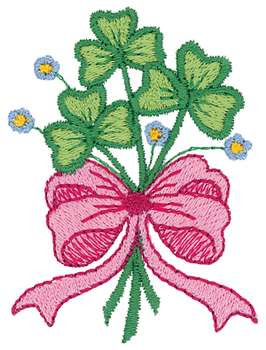 St. Patricks Bouquet Machine Embroidery Design