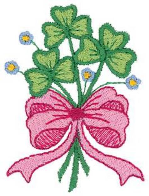 Picture of St. Patricks Bouquet Machine Embroidery Design