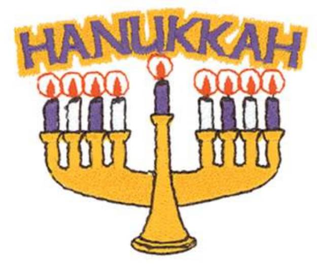 Picture of Hanukkah Machine Embroidery Design