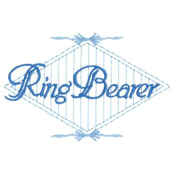 Ring Bearer Machine Embroidery Design