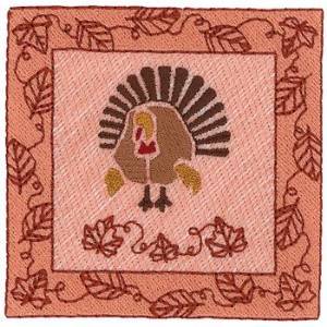 Picture of Turkey Square Machine Embroidery Design