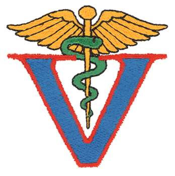 Veterinarian Logo Machine Embroidery Design