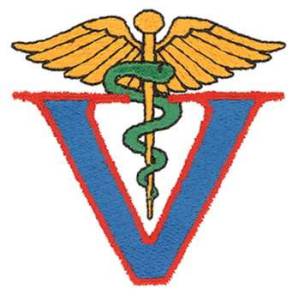 Picture of Veterinarian Logo Machine Embroidery Design