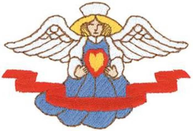 Picture of Nurses Angel Machine Embroidery Design