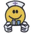 Picture of Smiley Face Nurse Machine Embroidery Design