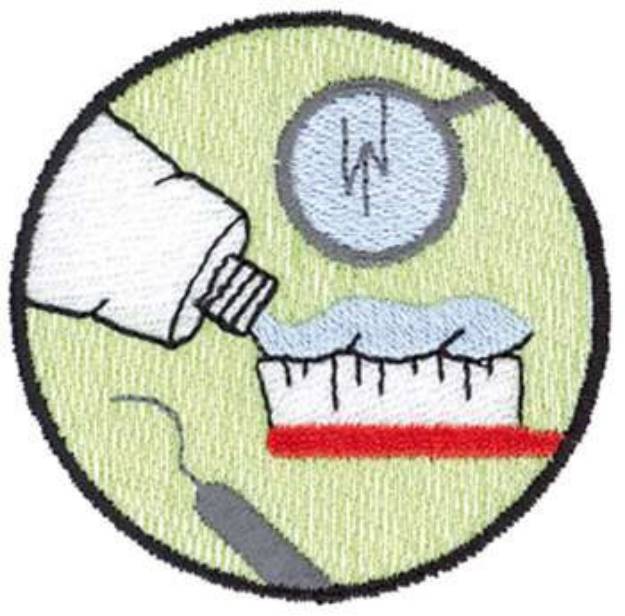 Picture of Dental Equipment Machine Embroidery Design
