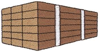 Stack Of Lumber Machine Embroidery Design