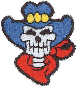 Picture of Bandit Mascot Machine Embroidery Design